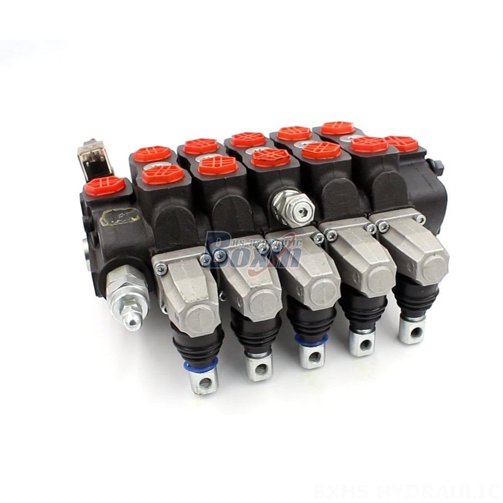 SD8-Electric Unloading Valve 5 Position 3 Solenoid 12v 24v Hydraulic Directional Control Valve cover photo